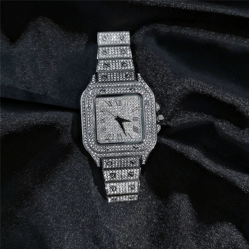 Diamond Watch Square Large