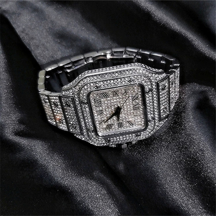 Diamond Watch Square Large