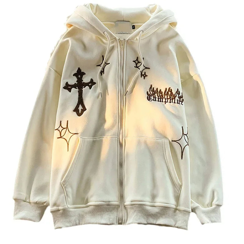 American Retro Oversize Hoodie